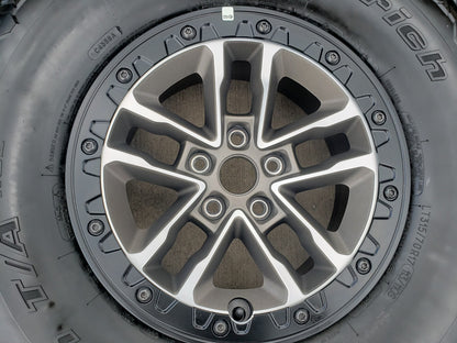 17" Jeep Wrangler 392 Gladiator Rubicon OEM BEADLOCK wheels rims NEW 2024 2025