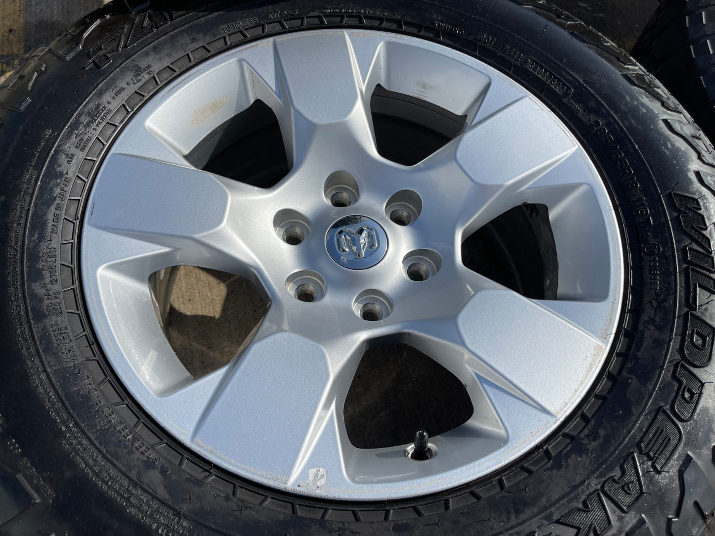 18" Ram 1500 OEM 2669 wheels rims 2021 2022 2023 2024 2025 2026 FALKEN