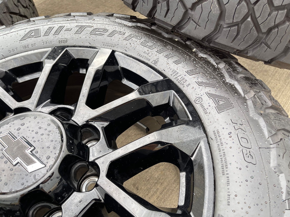 20" Chevy Silverado ZR2 GMC Sierra AT4 2500 OEM 94030 wheels rims BFG KO3 NEW
