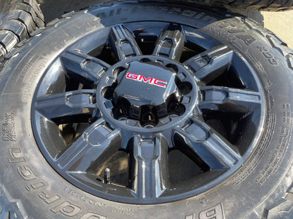 20" GMC Sierra AT4X 2500 3500 OEM 14137 5963 wheels rims Silverado BFG KO3 A/T