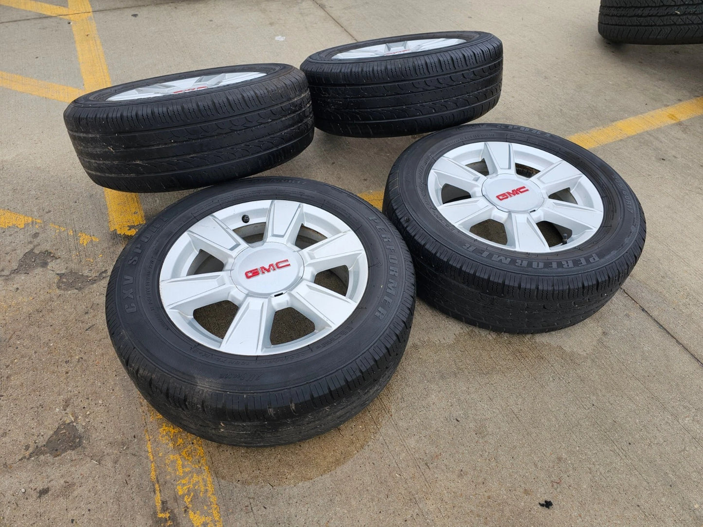 17" GMC Terrain Chevy Equinox OEM wheels rims 5449 tires 5x120