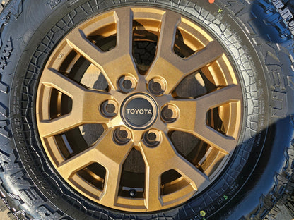 17" Toyota Tacoma 4Runner TRD OEM 94254 10637 BRONZE wheels rims 2025 2026 NEW