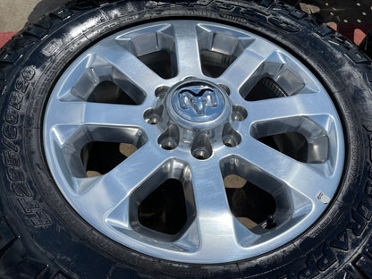 20" Dodge Ram 2500 3500 LARAMIE OEM 2700 wheels rims 2023 2024 2025 2026 NITTO