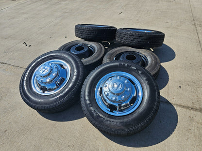 17" Dodge Ram 3500 Dually Laramie 8x200 wheels rims 2703 2704 OEM 2024 2025 NEW