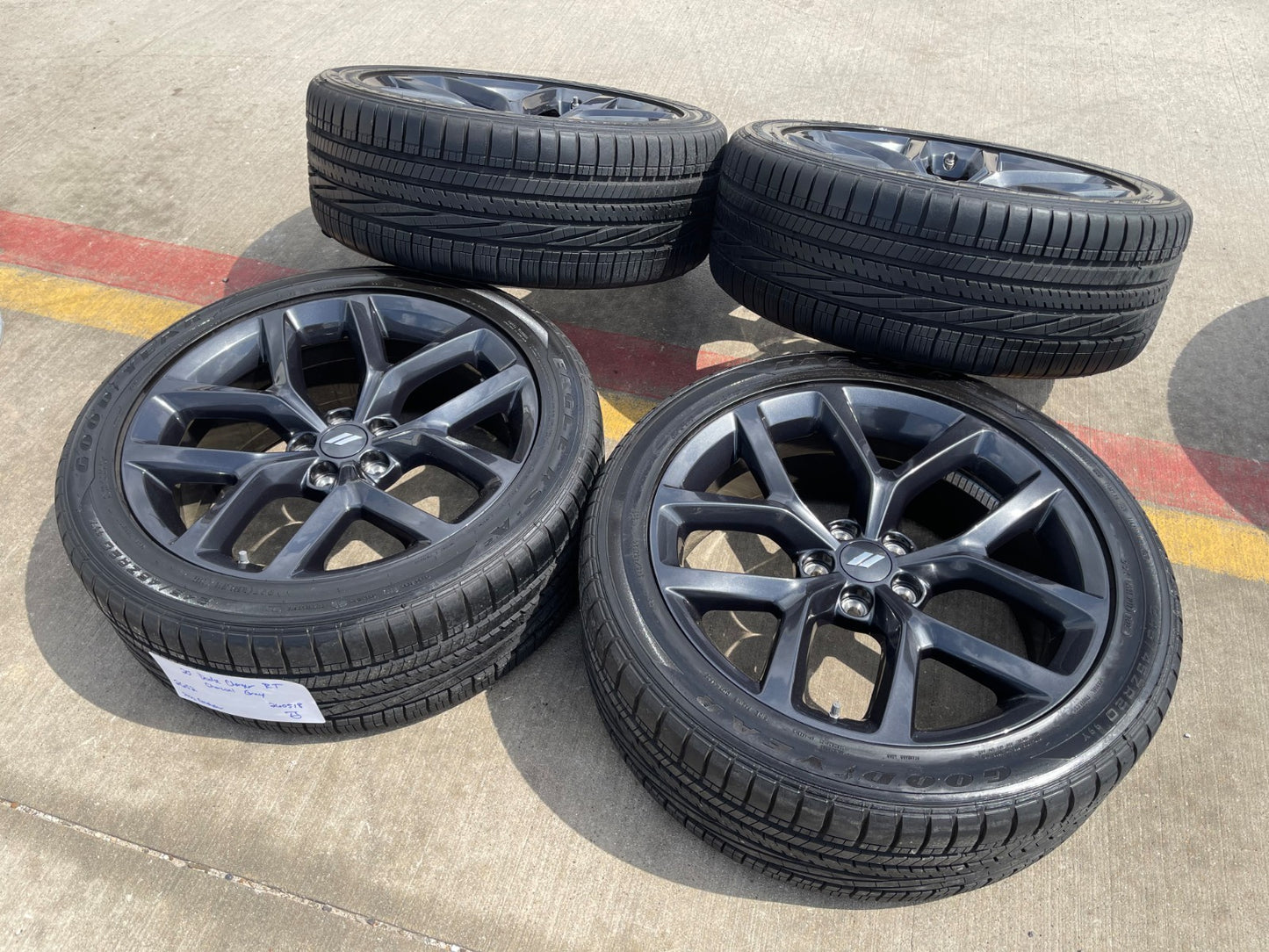 20" Dodge Charger Challenger Chrysler 300 OEM 2652 wheels rims tires GOODYEAR