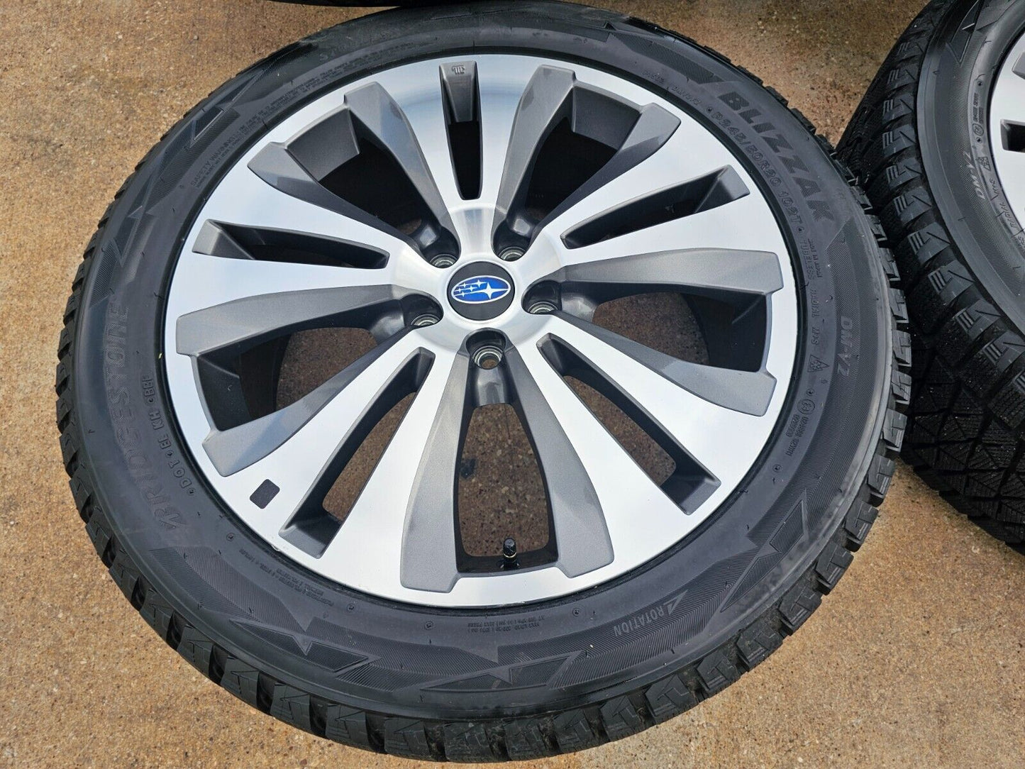 20" Subaru Ascent Outback Forester OEM 68872 wheels rims tires