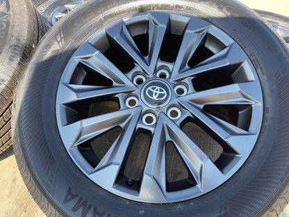 (5) 20" Toyota Land Cruiser OEM wheels rims 94057 Tundra Sequoia SET NEW