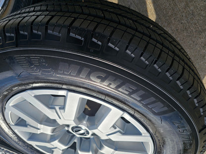 17" Nissan Frontier OEM Desert Runner 62832 wheels rims 2025 2026 NEW MICHELIN