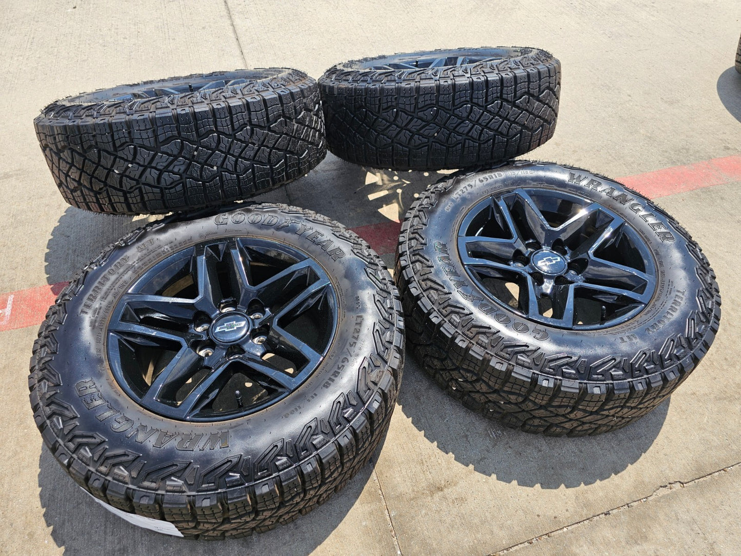 18" Chevy Silverado Tahoe Z71 ZR2 OEM 5911 wheels rims 2023 2024 2025 2026