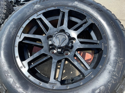 20" Toyota Tundra TSS TRD T Force OEM wheels rims 5x150 tires GOODYEAR A/T