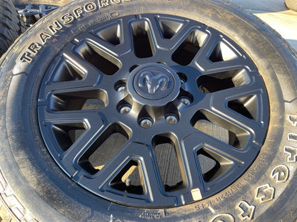 20" Dodge Ram 2500 3500 LARAMIE OEM 51649 wheels rims A/T2 2025 2026