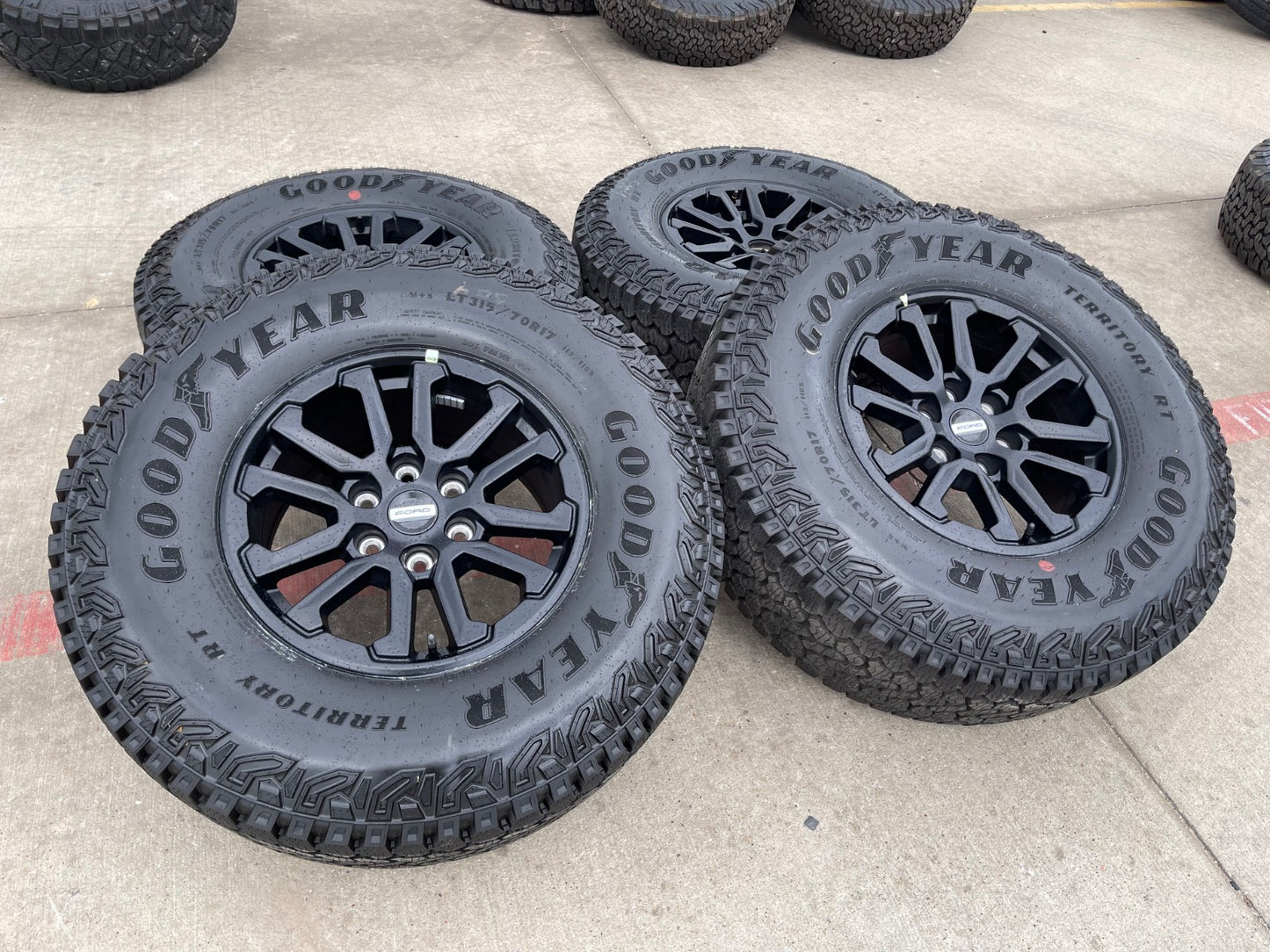 17" Ford F-150 Raptor OEM 10611 rims wheels Bronco 2026 2027 GOODYEAR 35" NEW