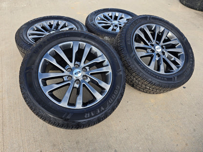 20" Ford Expedition F-150 OEM rims wheels 10144 SET Limited GOODYEAR DISCOUNTED