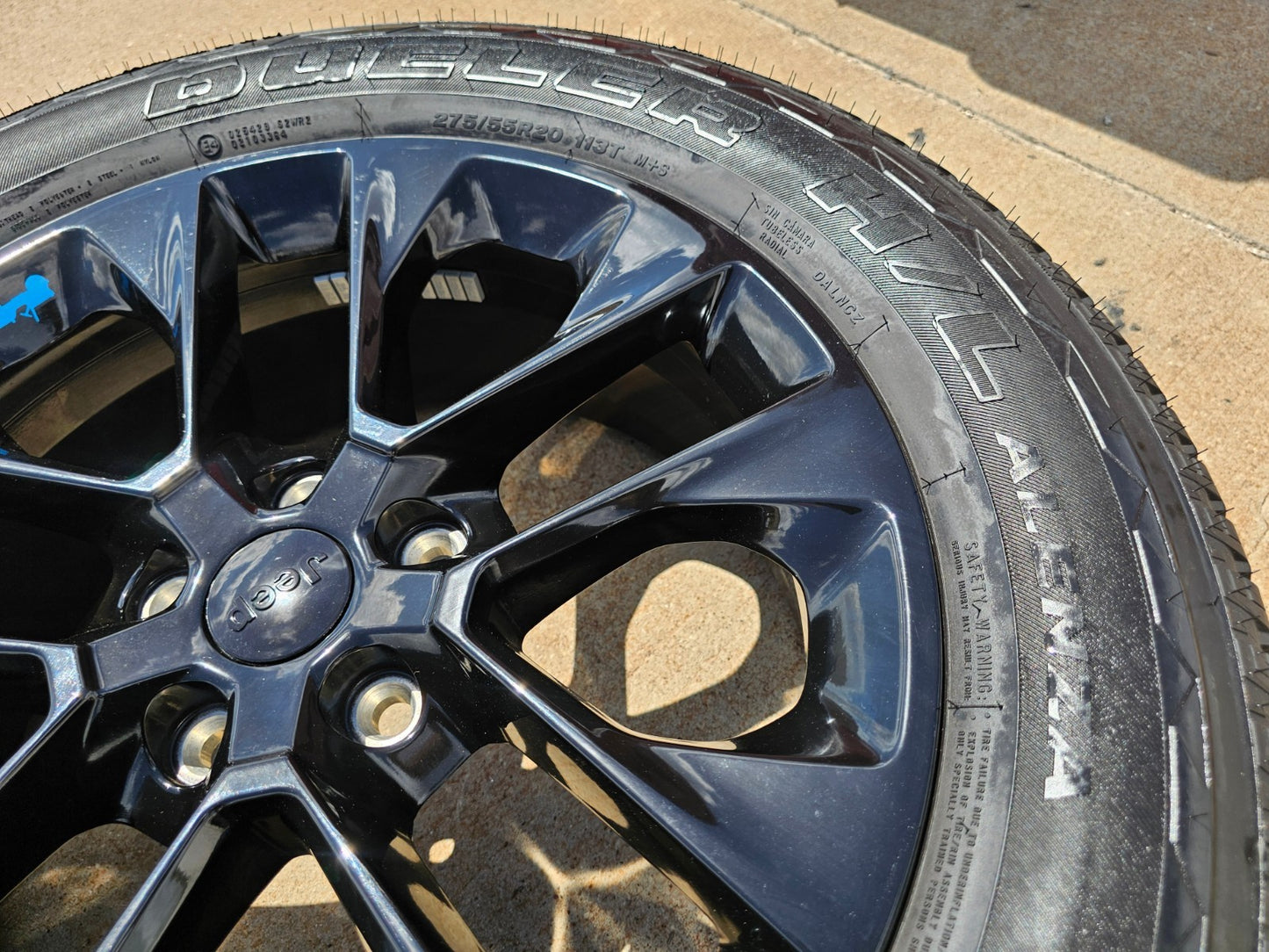20" Jeep Wrangler 4XE 9262 96902 OEM wheel rim Gladiator 2022 2023 2024 2025