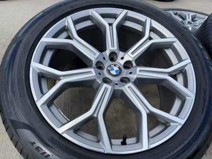 21" BMW X6 X7 OEM 86533 96409 Series 753 wheels rims tires BRIDGESTONE