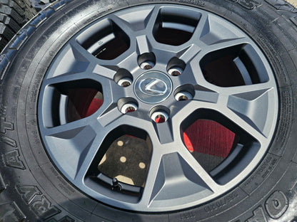 18" Toyota Tacoma TRD OEM 10544 wheels rims Land Cruiser Tundra SET TOYO A/T NEW