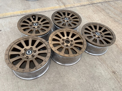 NEW (5) 18" INEOS Grenadier OEM wheels rims Beadlock RIM# 2774-1 FITS 2023-2027