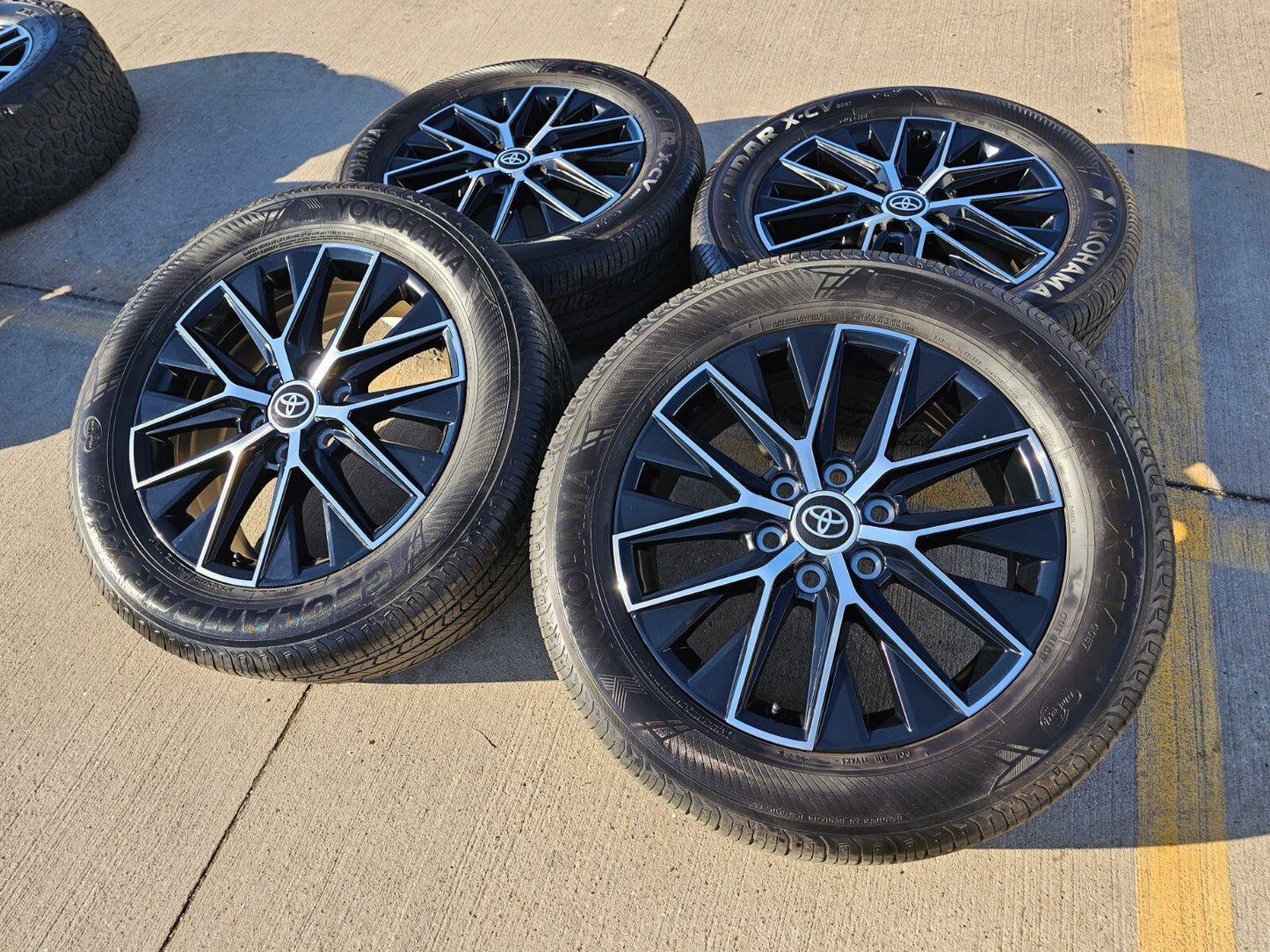 20" Toyota Land Cruiser Tundra OEM wheels rims 10545 Lexus GX550 LX600 2025 2026
