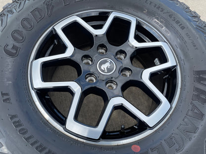 18" Ford Bronco wheel rim 95213 10389 Ranger spare GOODYEAR TERRITROY AT 35" NEW