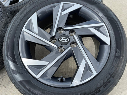 17" Hyundai Elantra Sonata OEM wheel rims 71067 Veloster 2024 2025 2026 GOODYEAR