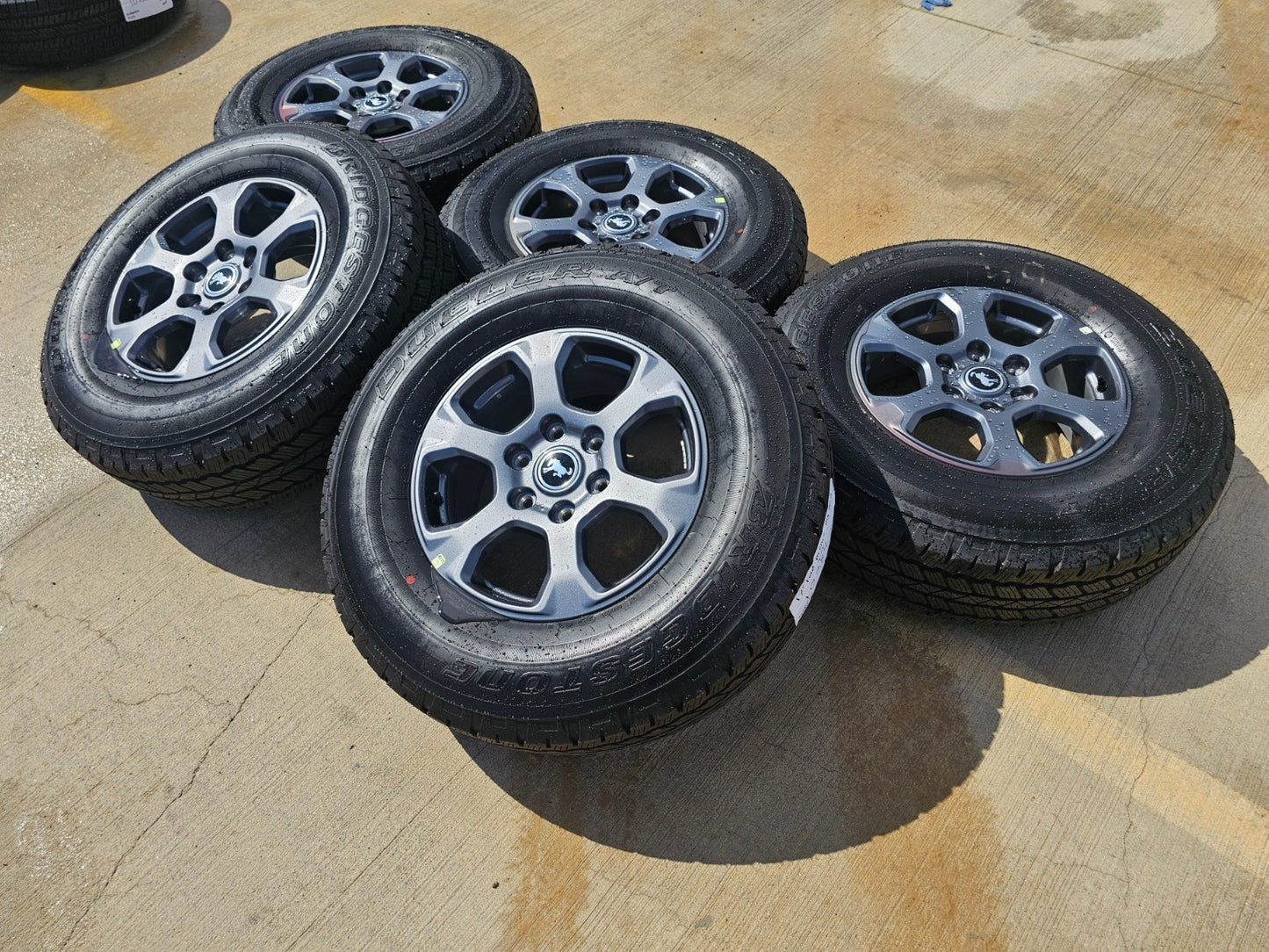 17" Ford Bronco Big Bend wheels rims 10384 OEM Ranger SET 2024 2025 2026 NEW