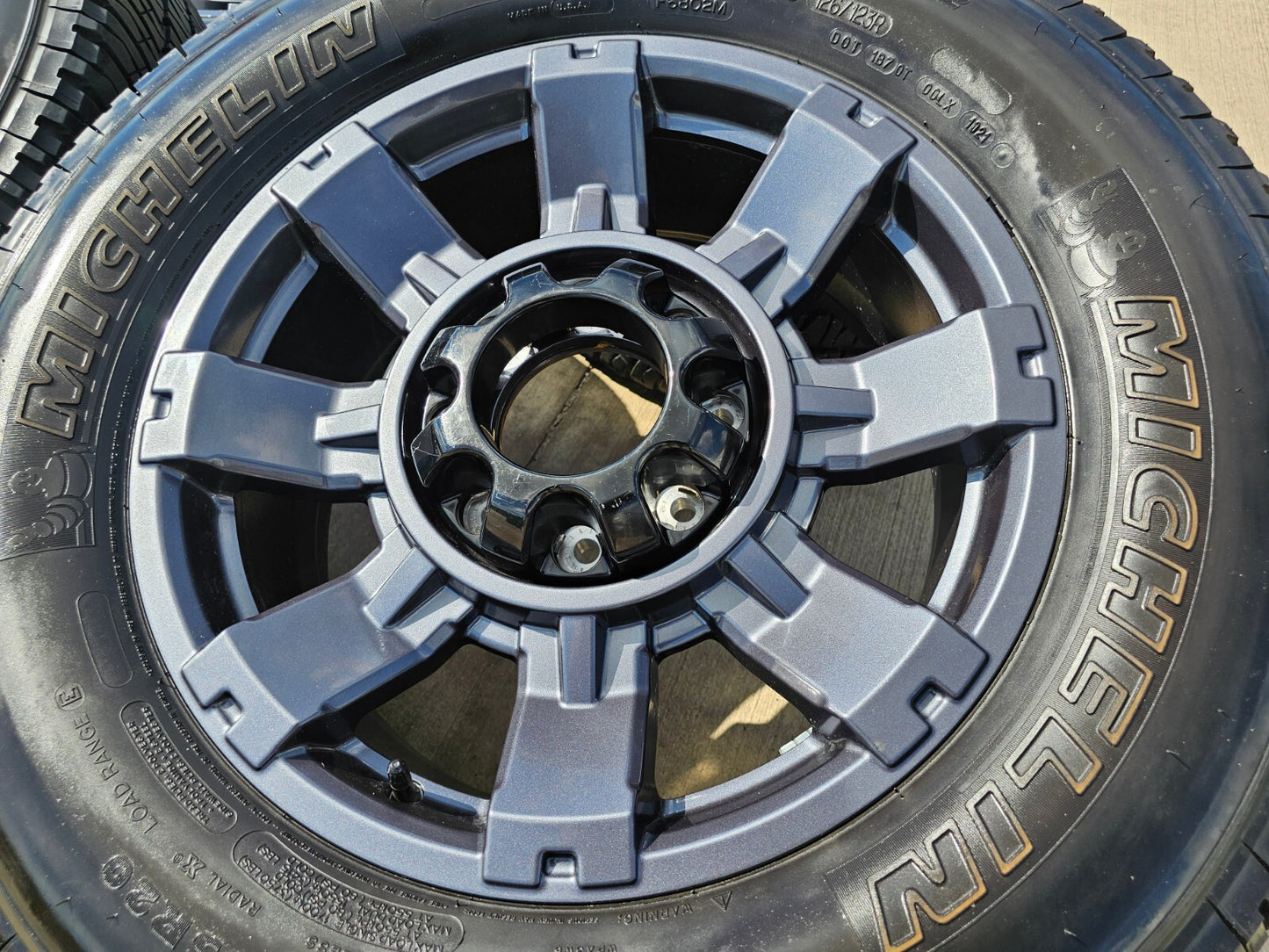 20" Ford F-250 F-350 OEM gray Lariat 10485 10296 wheels rims MICHELIN