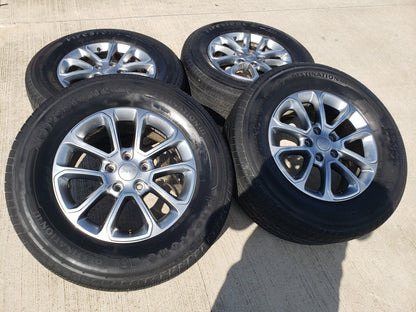 18" Jeep Grand Cherokee Dodge Durango OEM 9136 wheels rims tires