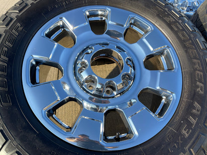 20" Ford F-250 F-350 OEM KING RANCH 10295 25085 10552 chrome wheels rims tires