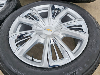 22" Chevy Tahoe RST OEM wheels rims 96951 Silverado Suburban 2023 2024 2025 2026