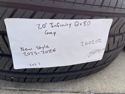 20" Infiniti QX56 QX80 OEM wheels rims Nissan Titan Armada tires NEW 2025 2026