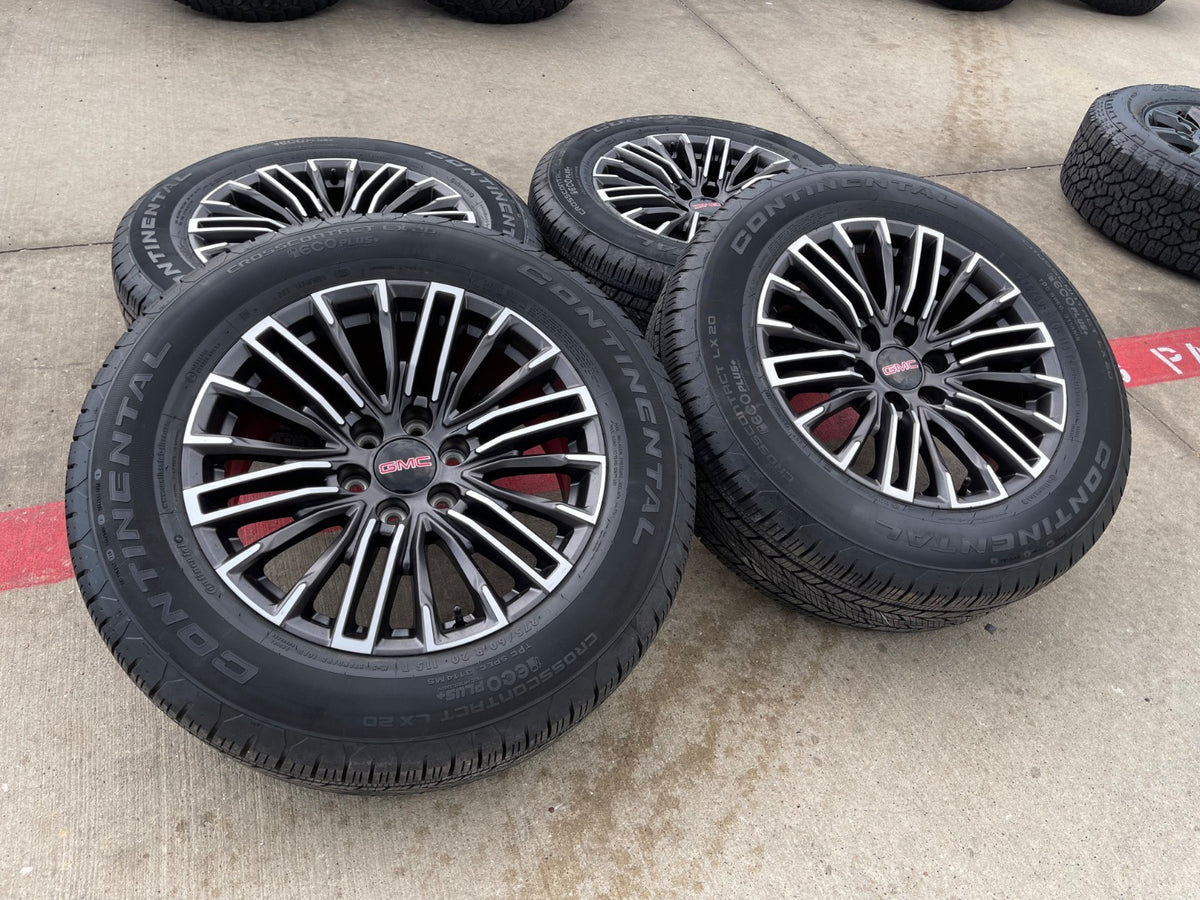 20" GMC Sierra Yukon XL Denali OEM wheels rims SET 2026 2027 NEW