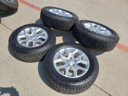 17" Jeep Cherokee wheels OEM 9148 rims Compass Renegade tires