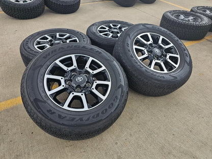 18" Toyota Tundra Sequoia TRD PRO black OEM wheels rims 5x150 tires 75157