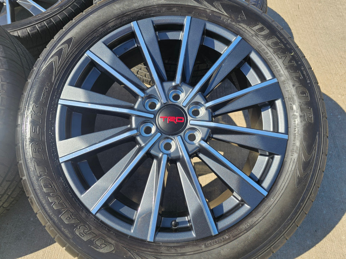 22" Lexus GX550 TRD OEM wheels rims Toyota Land Cruiser Tundra 78519 LX600 SET