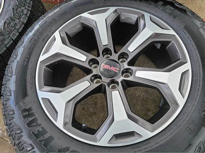 20" GMC Sierra Canyon Chevy Silverado OEM wheels rims 2024 2025 2026 NEW