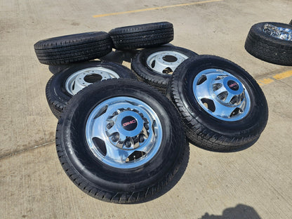 17" Chevy Silverado GMC Sierra 3500 Dually rims wheels OEM 5519 5520 GENERAL