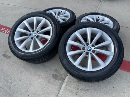 18" BMW 640i 740i 750i 840i GT 5 6 7 8 Series OEM 86272 wheels rims PIRELLI SET