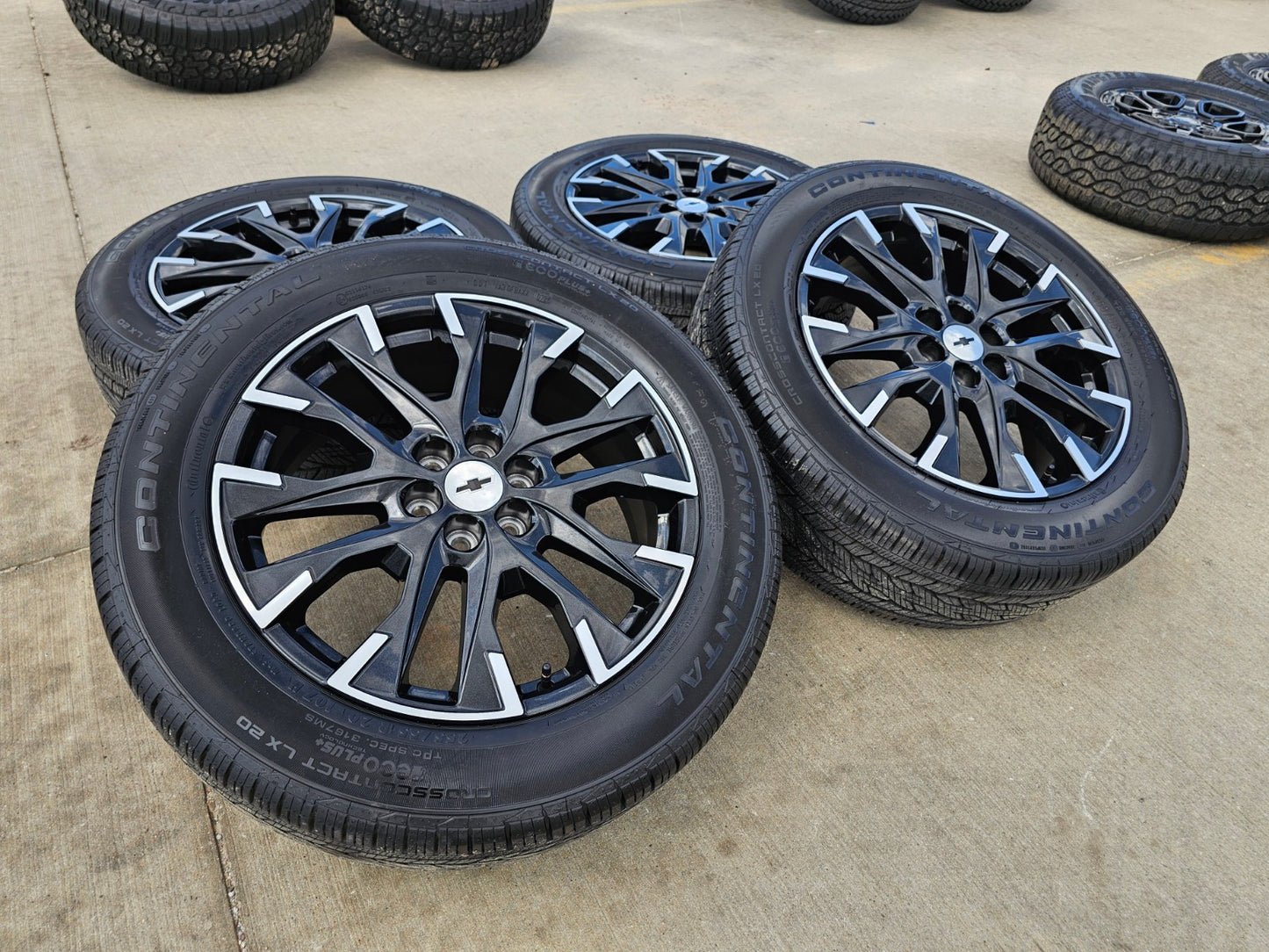 20" Chevy Traverse Blazer Z71 GMC Acadia OEM 14154 wheels rims 2026 2027 NEW
