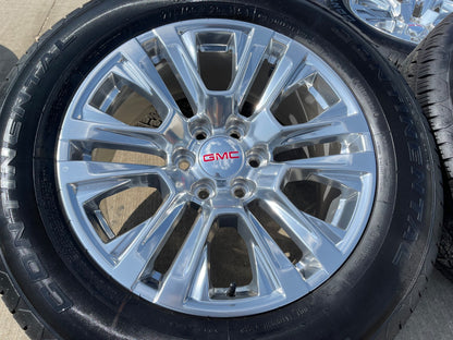 20" GMC Sierra Yukon Denali OEM 5917 wheels rims SET Chevy 2025 2026 2027 NEW