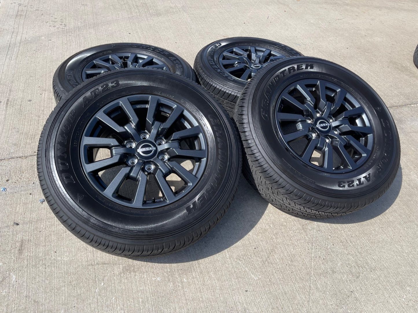18" Nissan Titan Armada OEM wheels rims tires SET FITS 2006-2027