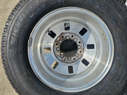 18" GMC Sierra 3500 Dually rims wheels OEM 8x210 2024 2025 NEW MICHELIN