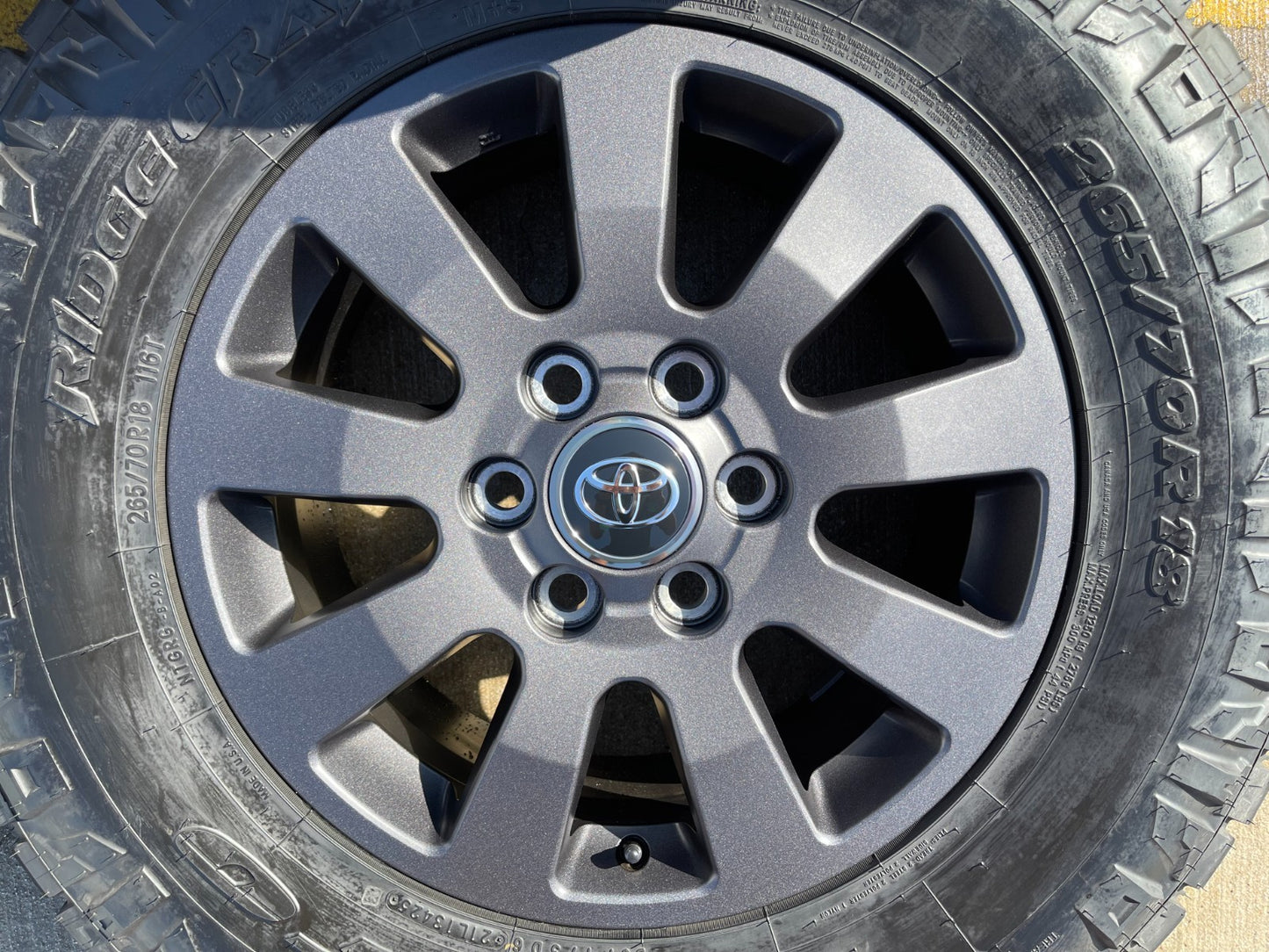 18" Toyota Land Cruiser OEM wheels rims 95952 75304 Tundra Sequoia NEW NITRO