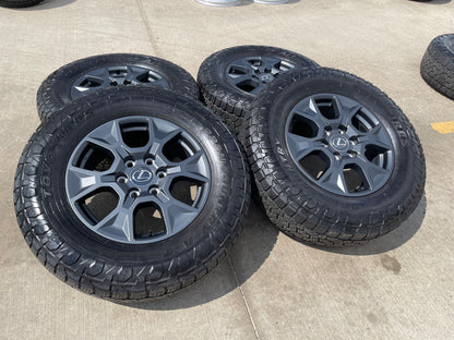 18" Toyota Tacoma TRD OEM 10544 wheels rims Land Cruiser Tundra SET TOYO A/T3
