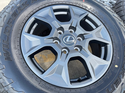 18" Lexus GX550 OEM 10544 wheels rims Land Cruiser Tundra Sequoia NEW FALKEN AT3