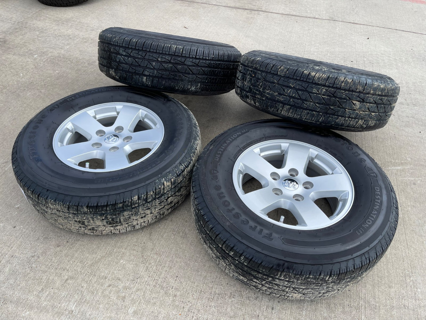 17" Dodge Ram 1500 OEM 2362 wheels rims 5x139 5x5.5 FIRESTONE