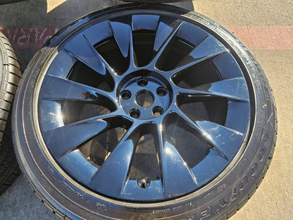 20" Tesla Model Y OEM INDUCTION wheels rims 2022 2023 2024 2025 2026 GOODYEAR