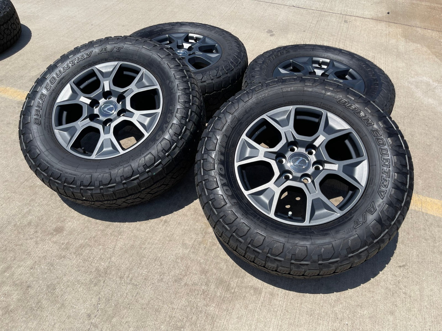 18" Lexus GX550 OEM 10544 wheels rims Land Cruiser Tundra Sequoia 2024 2025