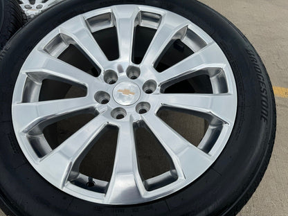 22" Chevy Silverado High Country OEM 5922 wheels rims Tahoe 2022 2023 2024 NEW