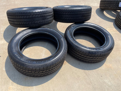 (4) 265/55/20 Yokohama Geolander X-CV tires 113V XL 265/55R20 TAKE OFFS NEW