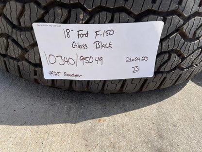 18" Ford F-150 OEM rims wheels 95049 10340 Expedition2025 2026 2027 GOODYEAR NEW